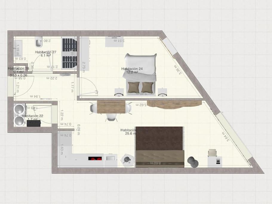 Apartament 19 Piso Centrico, Nuevo Y Bien Equipado En La Trinidad La Laguna  Zewnętrze zdjęcie